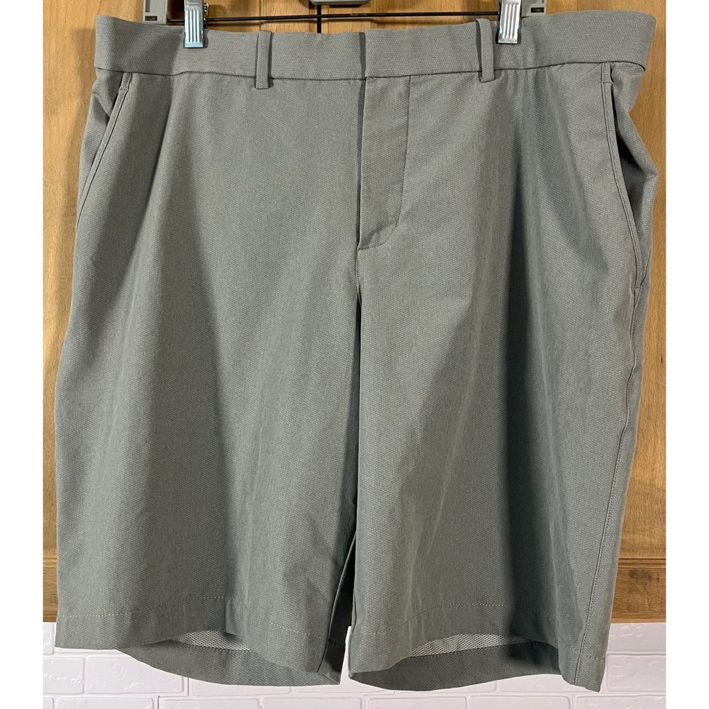 Nike Golf Shorts Mens 38‎ Grey Dri-Fit Standard Fit Athletic Casual